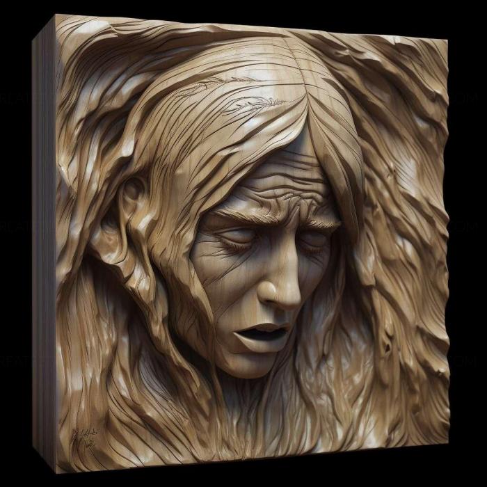 نموذج ثلاثي الأبعاد لآلة CNC 3D Art 